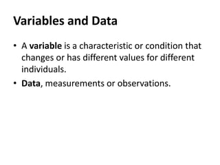1 introduction to psychological statistics | PPT