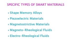 1 introduction to smart materials | PDF
