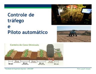Faculdade de Engenharia Agrícola – UNICAMP Prof. Lucas R. Amaral
Controle de
tráfego
e
Piloto automático
 