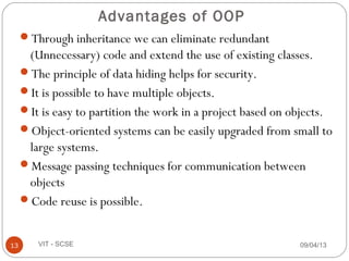 1 Intro Object Oriented Programming | PPT