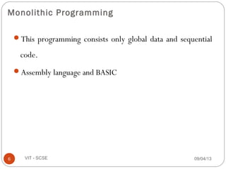 1 Intro Object Oriented Programming | PPT