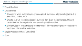 Lock Rortor Relay Comprehensive Power System Protection and Relay Schemes in Electrical ...