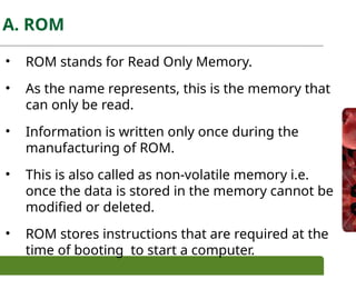 Computer Fundamentals Notes, Storage Devices, Computer Generations | PPTX