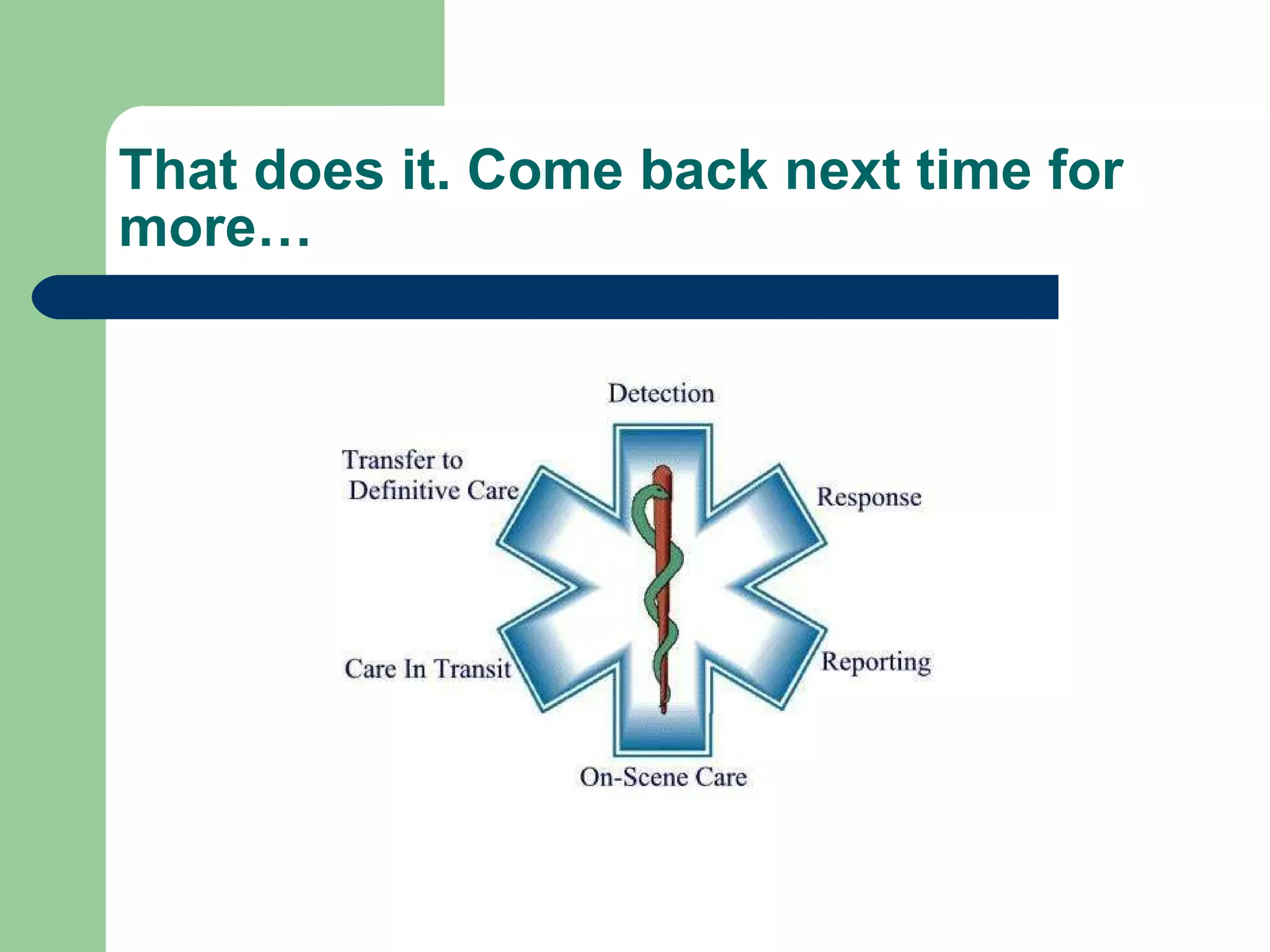 That does it. Come back next time for more… 