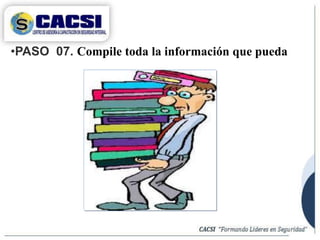 •PASO 07. Compile toda la información que pueda
 