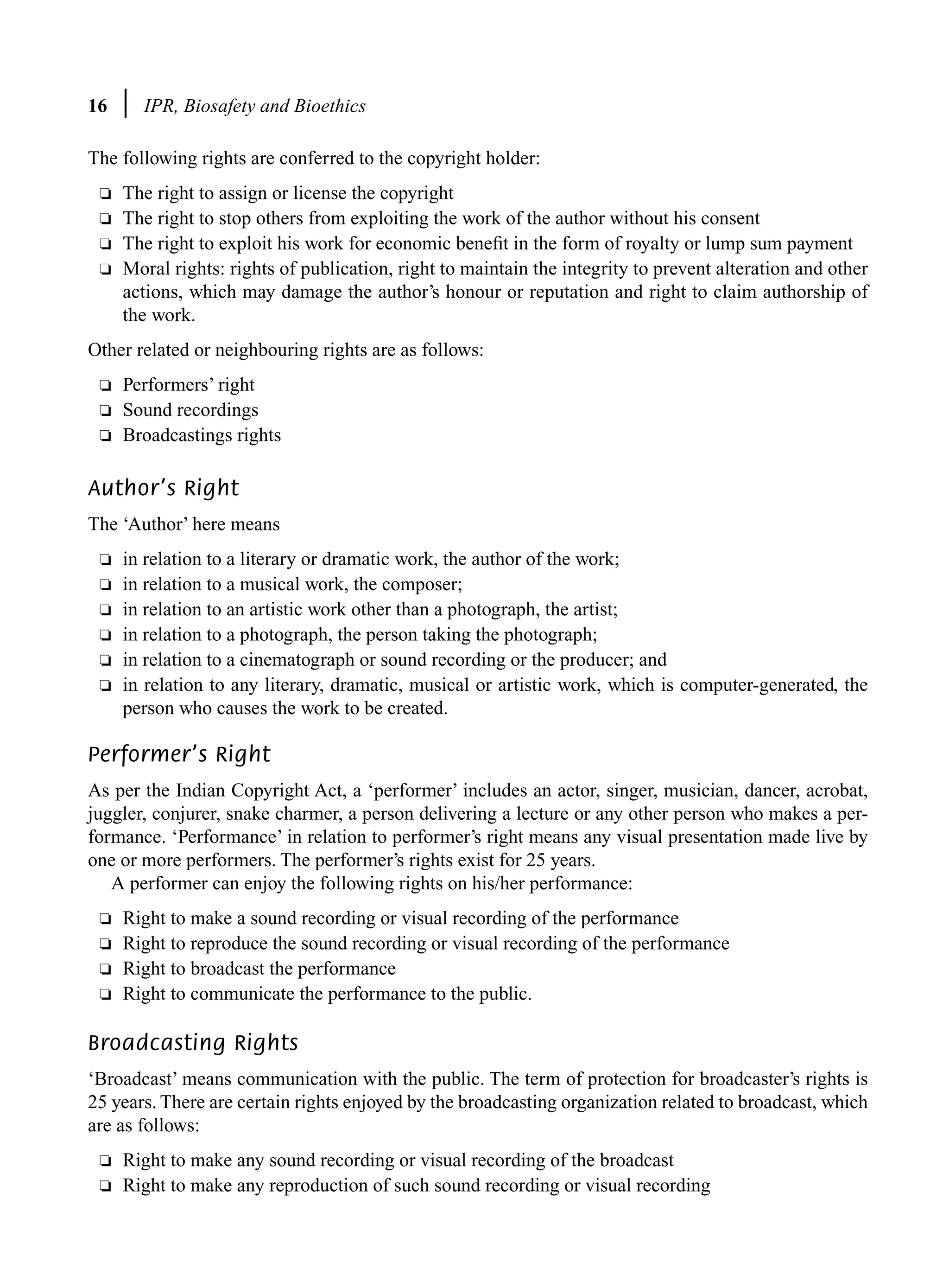 1 IPR, Biosafety and Bioethics (Deepa Goel, Shomini Parashar).pdf