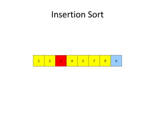 Insertion Sort
972 51 43 6
 
