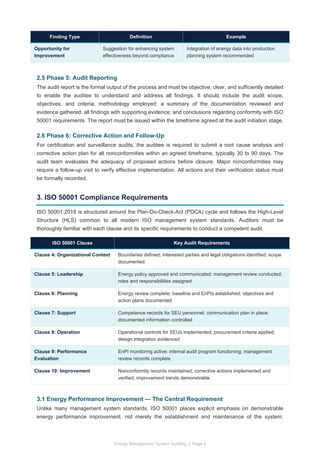 Iso 50001 Example Energy Management System Auditing Based on ISO 50001 Standard | PDF