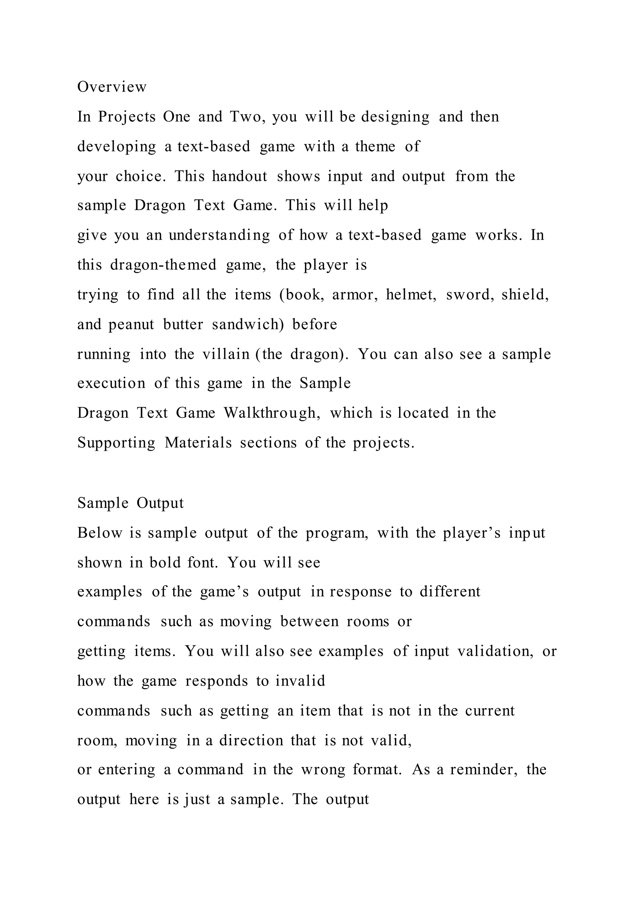 1 IT 140 A Mini History of Text-Based Games Text