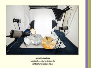 unclejebstudio.ro
facebook.com/unclejebstudio
coliba@unclejebstudio.ro
 