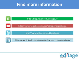 Find more information 
 