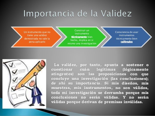 Unidad III Validez y Confiabilidad