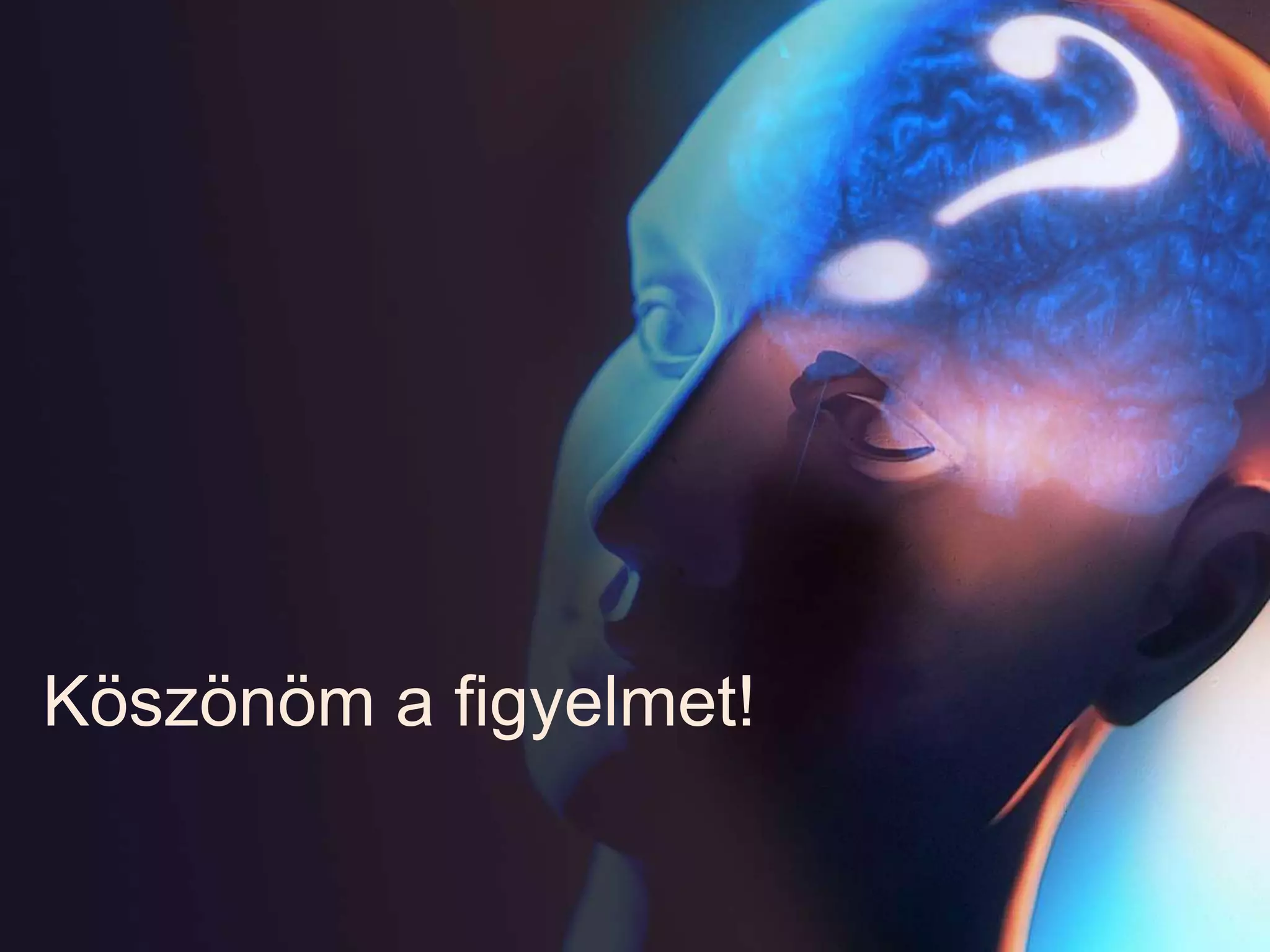 Köszönöm a figyelmet!
 