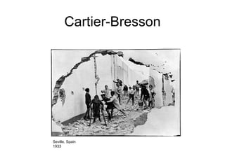 Cartier-Bresson Seville, Spain 1933 