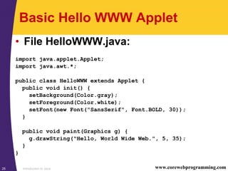 1java Introduction | PPT