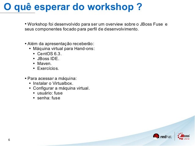 JBoss Fuse Workshop Desenvolvimento - Parte 1