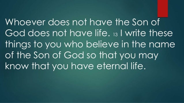 1 John 59 13