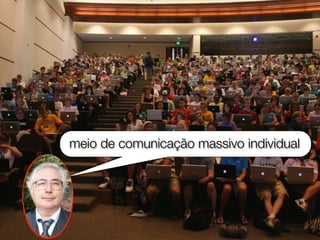 meio de comunicação massivo individual
 