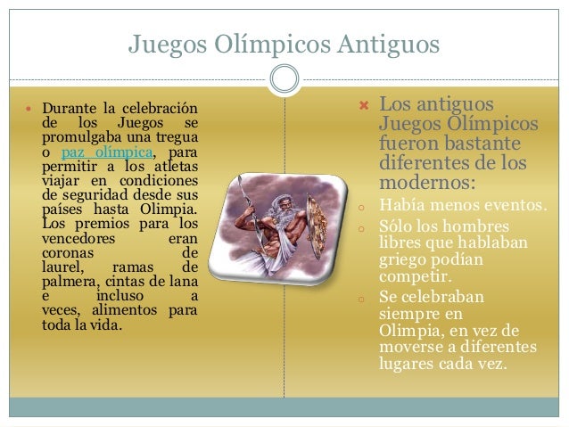 1 juegos olímpicos en la antigua grecia