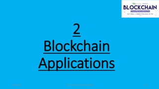 2
Blockchain
Applications
6/30/2022 The Computers Limited (Estd 1983) 86
 