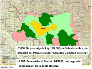 Parque Natural "Lagunas Glaciares de Neila". Junta Rectora | PPT