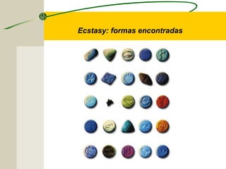 Ecstasy: formas encontradas
 