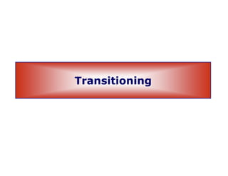 T i i iTransitioning
 