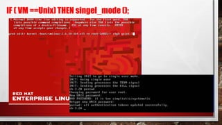 IF ( VM ==Unix) THEN singel_mode ();
 
