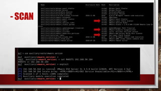 - SCAN
 