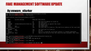 FAKE MANAGEMENTSOFTWAREUPDATE
By vmware_vilurker
 