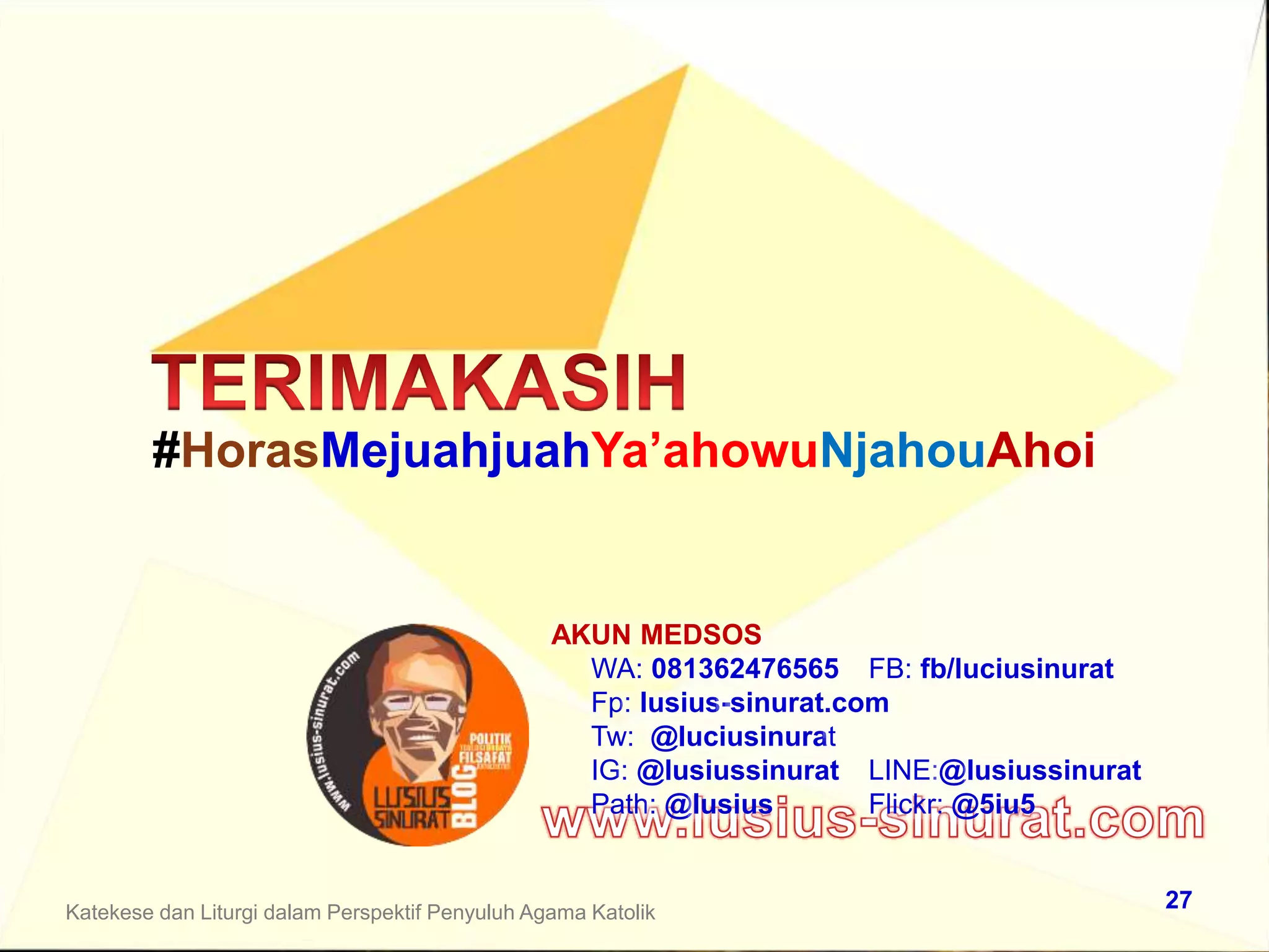 Katekese Liturgi | PPTX