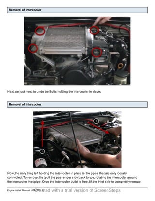 Toyota 1KD-FTV Common Rail Diesel Injector Installation Manual PDF