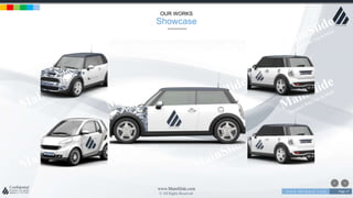 w w w . D o m a i n . c o m Page 17
www.MainSlide.com
© All Rights Reserved.
Confidential
OUR WORKS
Showcase
 