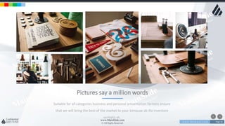 w w w . D o m a i n . c o m Page 56
www.MainSlide.com
© All Rights Reserved.
Confidential
Pictures say a million words
Suitable for all categories business and personal presentation farmers ensure
that we will bring the best of the market to your kimquae ab illo inventore
veritatis et.
 