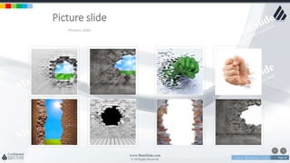 w w w . D o m a i n . c o m Page 59
www.MainSlide.com
© All Rights Reserved.
Confidential
Picture slide
Picture slide
 