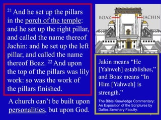 1 kings 7a strong foundation | PPT