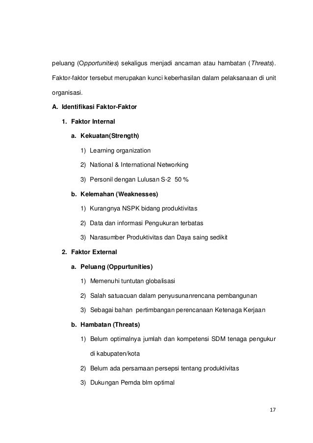 KERTAS KERJA PERSEORANGAN (KKP) RENCANA KERJA PENINGKATAN