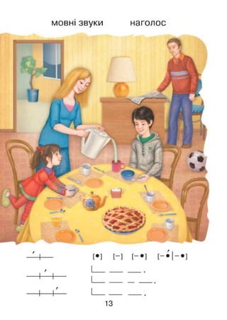 мовні звуки наголос
13
 