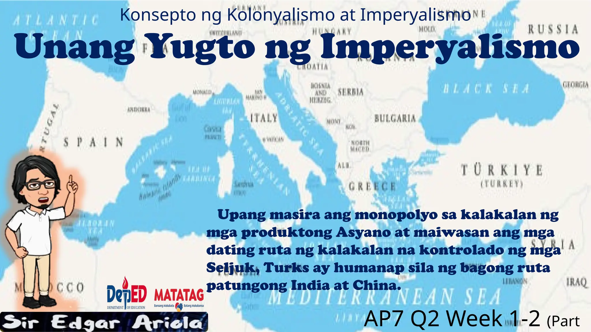 1 Konsepto Ng Kolonyalismo At Imperyalismo Part 1 Pptx
