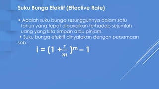 Konsep Nilai Uang Terhadap Waktu dan Bunga | PDF