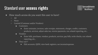 Qbo user permissions | PPTX