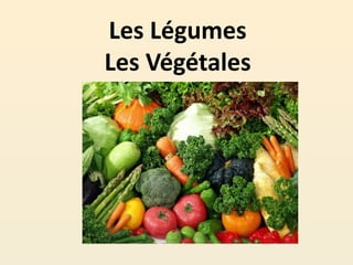 Les Légumes
Les Végétales
 