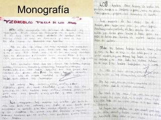 Monografía
 