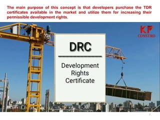 Understanding Transferable Development Rights and Land Use Techniques | PPT
