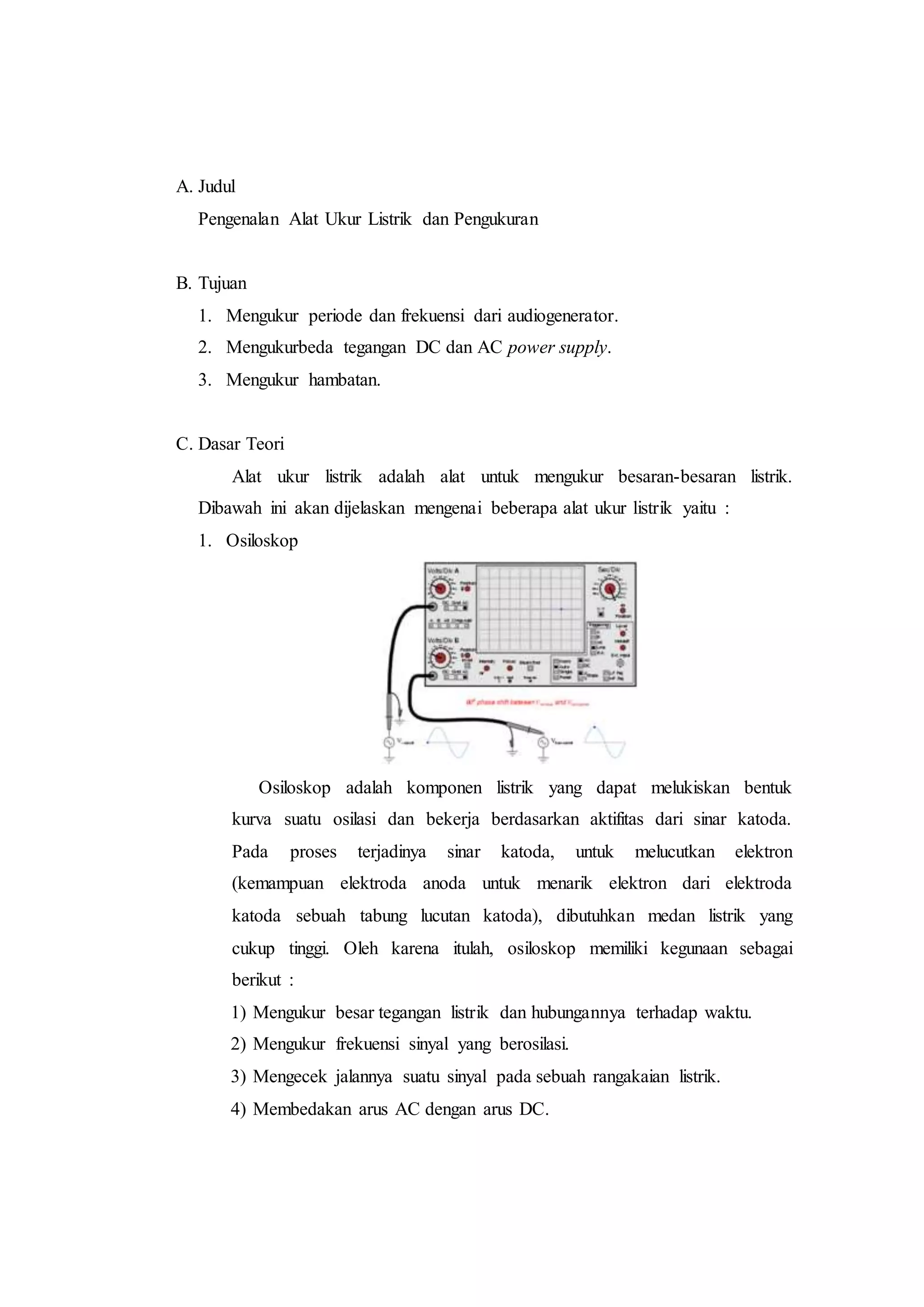 1 laporan praktikum alat pengukur | DOCX