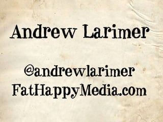 Andrew Larimer: Jack/Quixote, or How to Deal with Giants