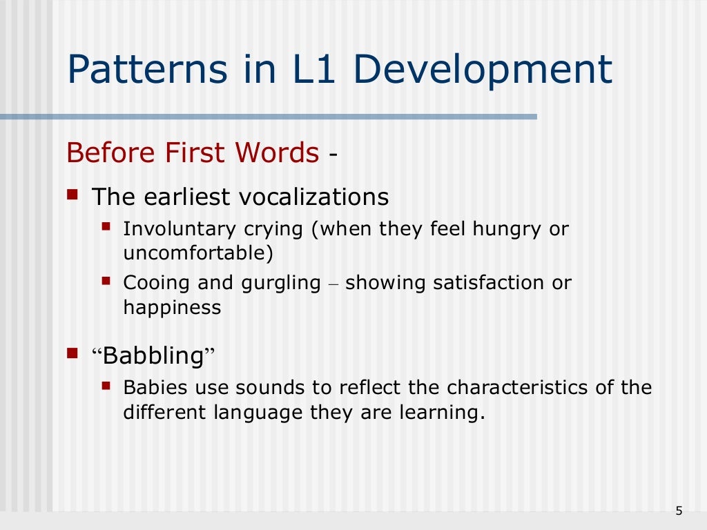 Language Learning in Early Childhood