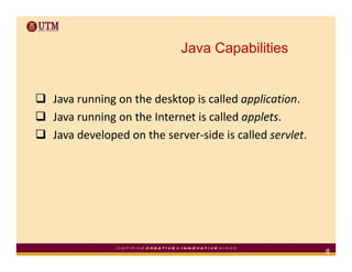 Introduction to Java Programming Language | PDF