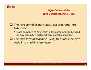 Introduction to Java Programming Language | PPT