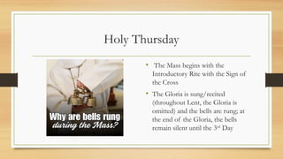 Understanding the Easter Triduum: The Climax of the Liturgical Year and ...